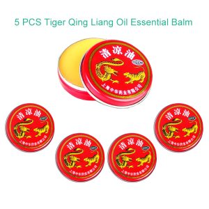 tiger qing liang oil essential balm antipruritic anti mosquito 3g x5